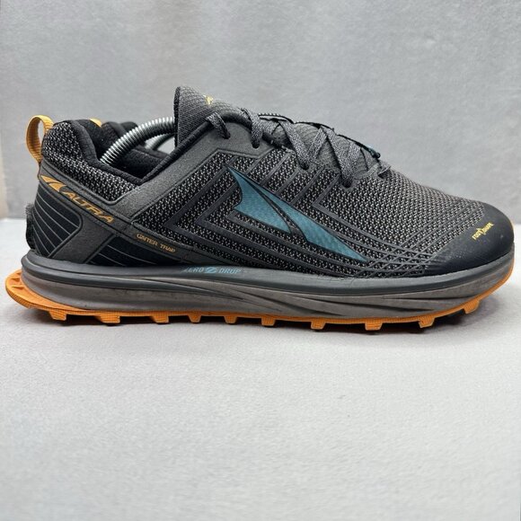 Altra Timp 1.5 Mens Size 11.5 Shoes Grey Orange Trail Running Zero Drop Sneakers main image 6